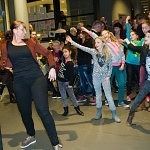 Flashmob opening Serviceplein Dronten